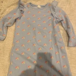 Crewcuts unicorn sweatshirt dress